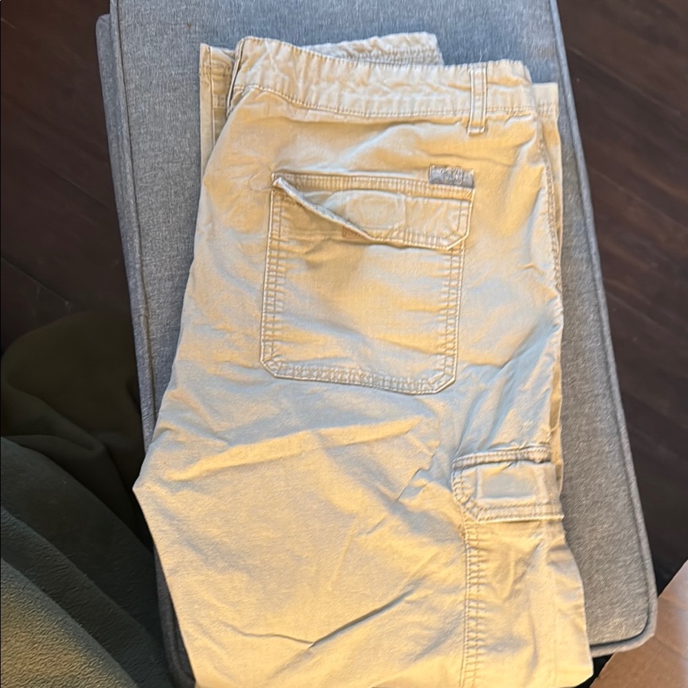Ocean + Coast Khaki Cargo Pants Size 36x30